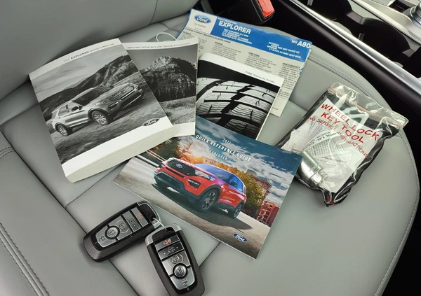 Ford Explorer cena 169000 przebieg: 80000, rok produkcji 2021 z Krosno małe 781